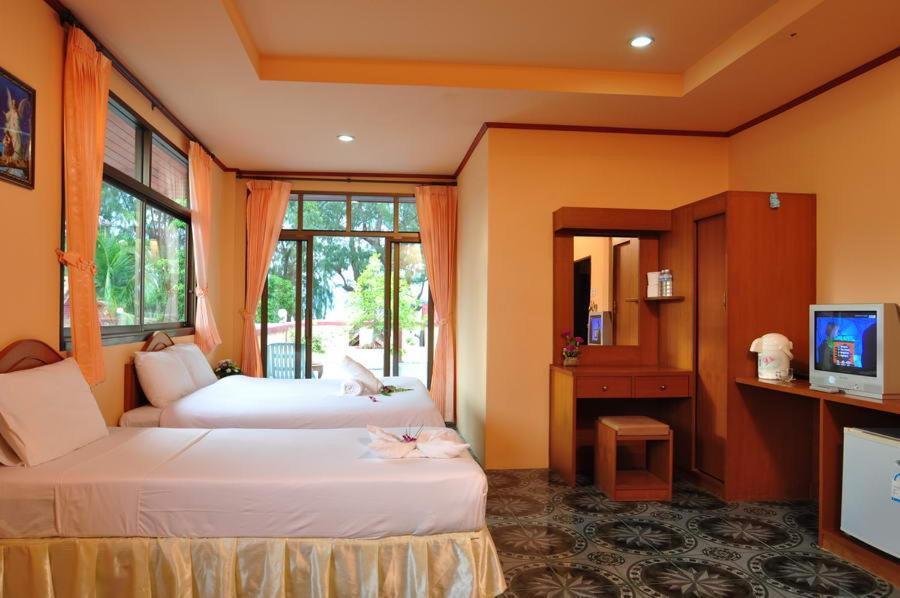 Island View Bungalows Choeng Mon Luaran gambar